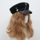 Nightlord Military Gothic Lolita Hat by Cat Highness (CH03)
